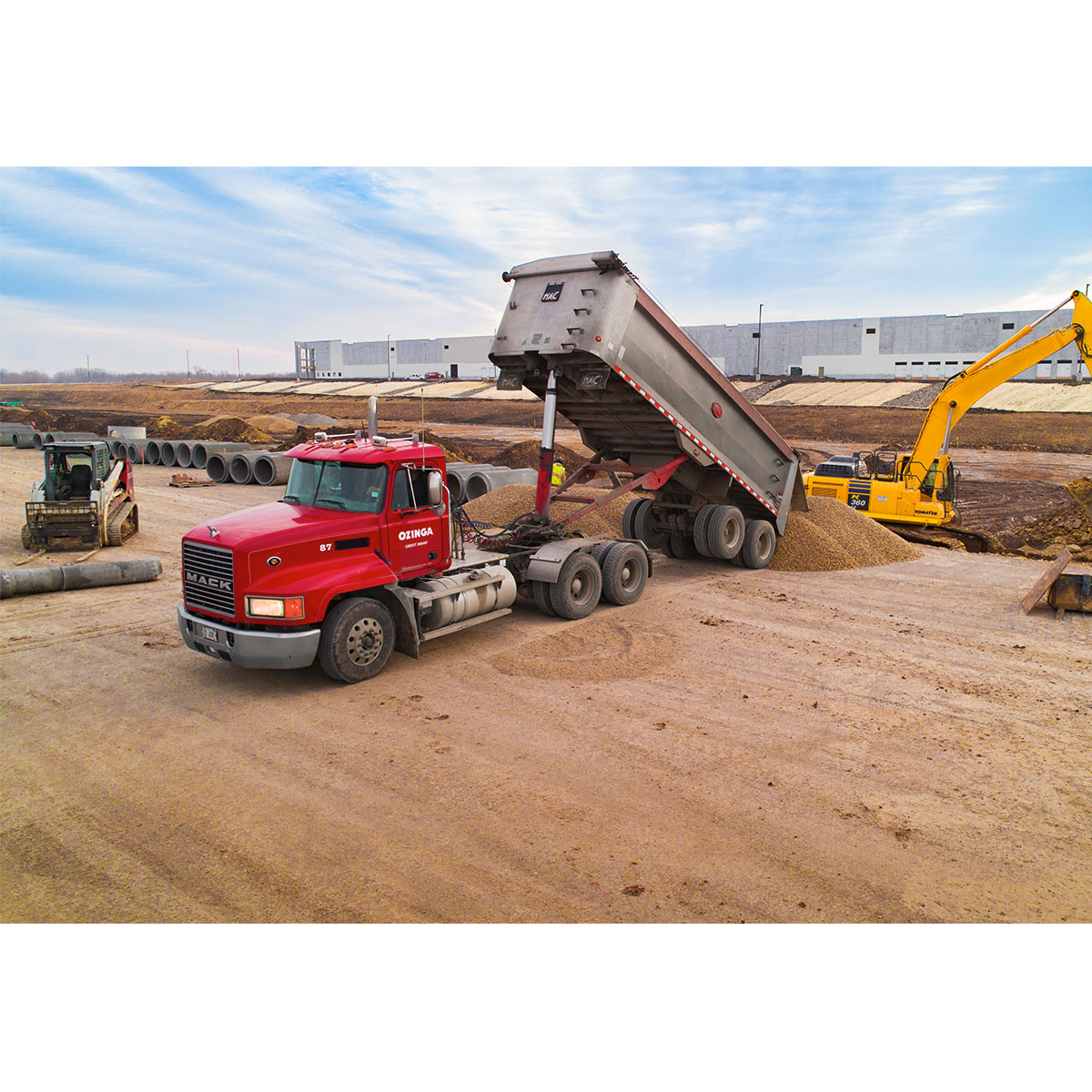 Construction Logistics Material Handling Solutions Ozinga