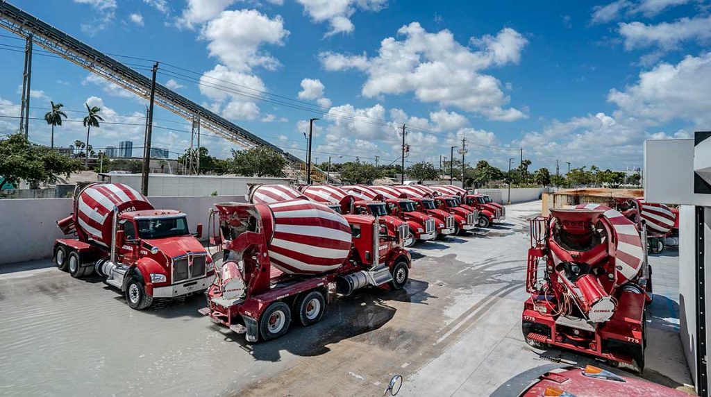 ready mix trucks