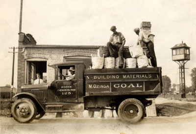 1929 Ozinga coal truck