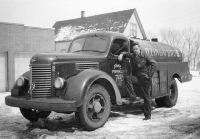 Ozinga coal truck 1946