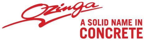 Ozinga Script Logo