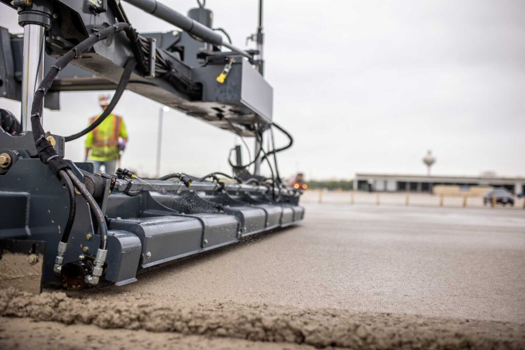 leveling concrete